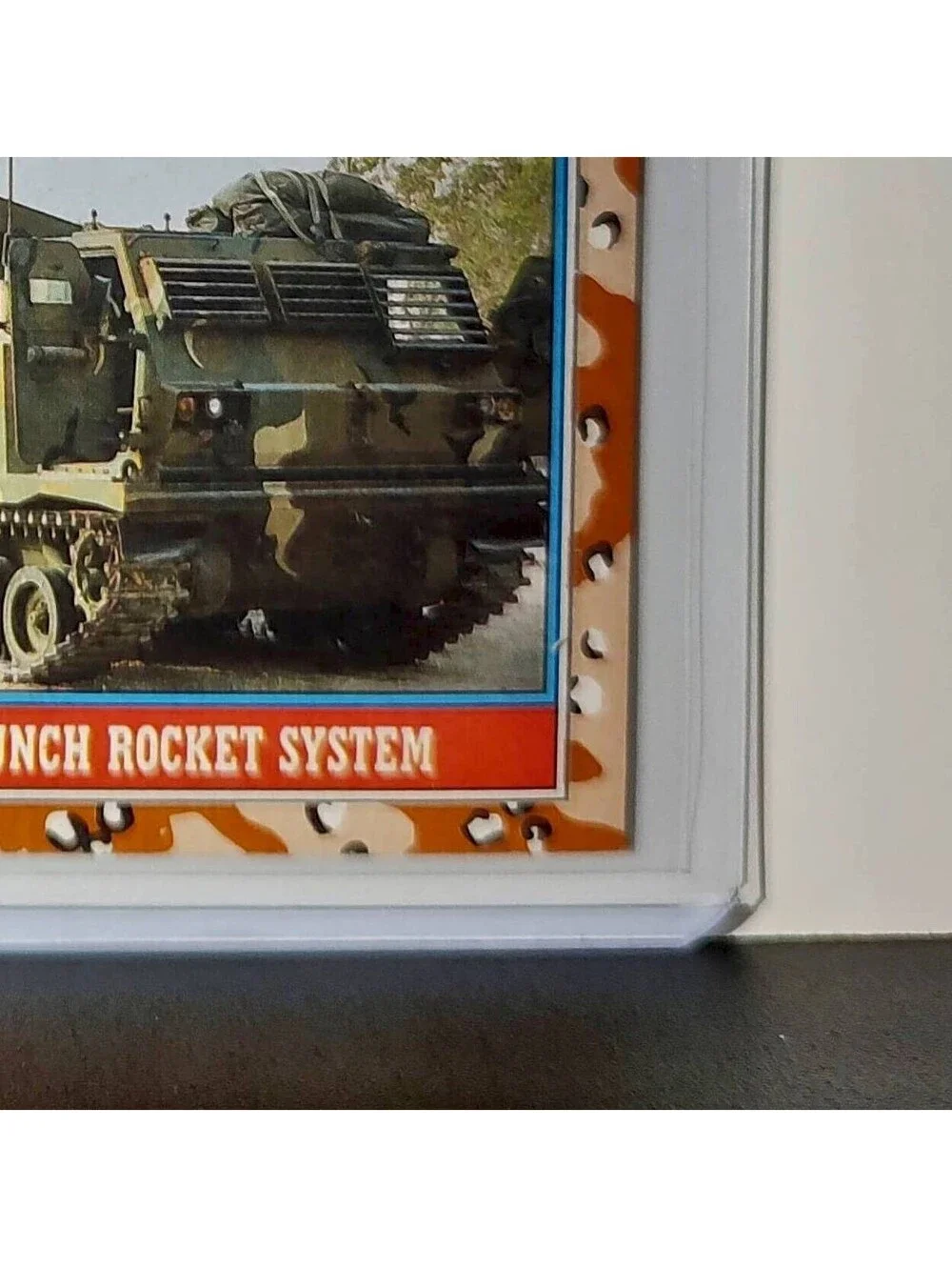 Multiple Launch Rocket System 1991 Topps Desert Storm #163 Card